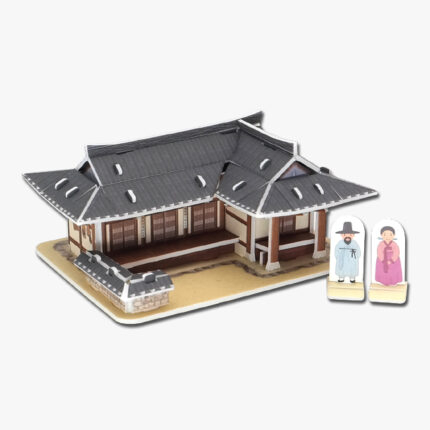 우드락 기와집 만들기 전통 교구