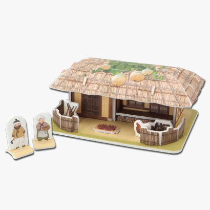 우드락 초가집 만들기 전통 교구