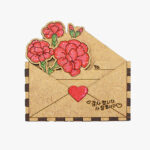 모또 나무 자석 카네이션 엽서 3번째 이미지