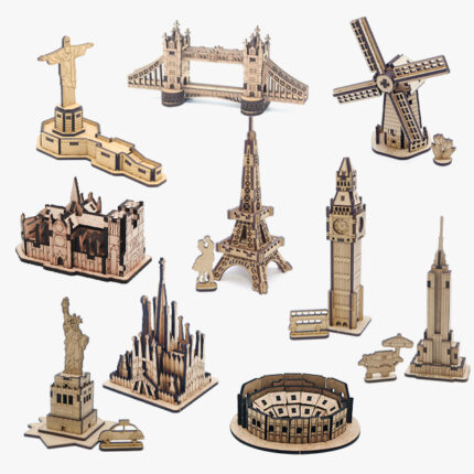 유럽 아메리카 랜드마크 10종 교구