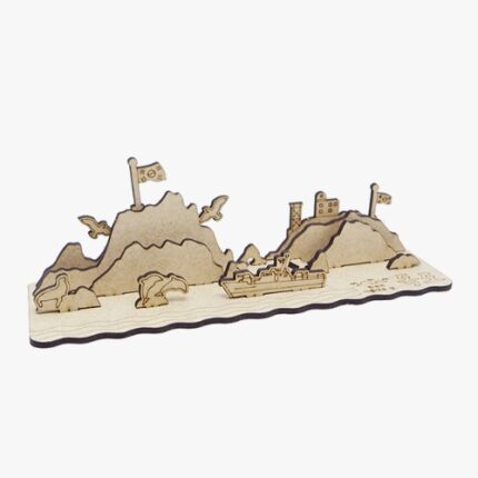 독도 나무 모형 만들기