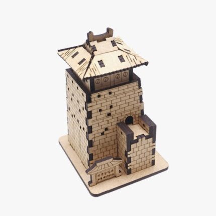 서북 공심돈 나무 모형 만들기