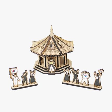 탑골공원 나무모형 만들기