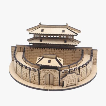 수원화성 팔달문 나무 모형 만들기