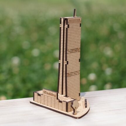 63빌딩 나무 모형 만들기