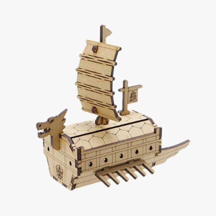 거북선 나무 모형 만들기