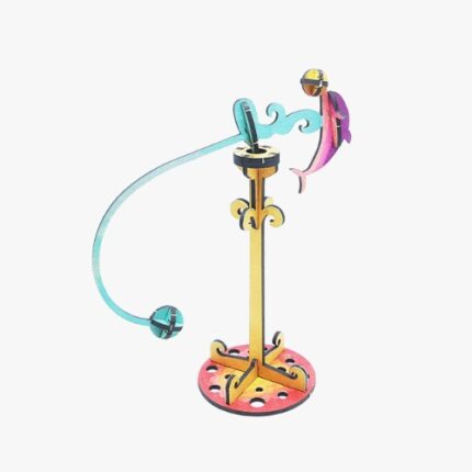 균형놀이 돌고래 나무 교구