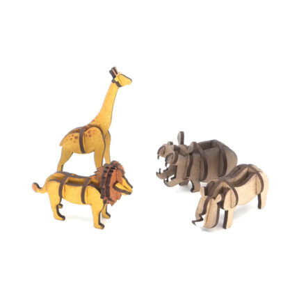 모또 나무 동물시리즈 2 4종 세트 2번째 이미지