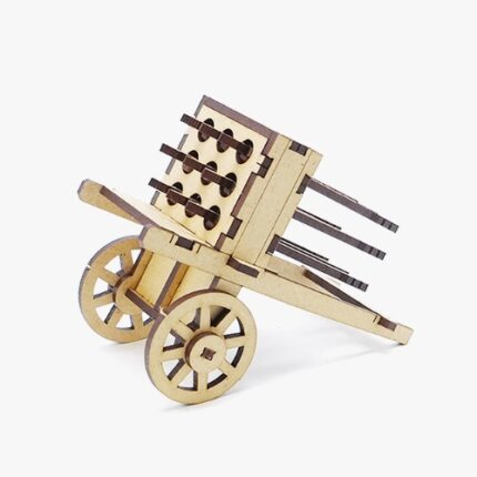 조선 신기전 나무 모형 만들기