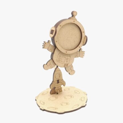 우주인 나무 액자 인테리어 교구