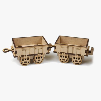 기관차 짐칸 나무 만들기 교구