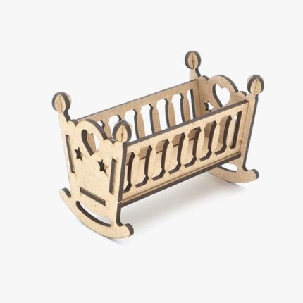 나무 흔들 침대 미니어처 만들기 교구