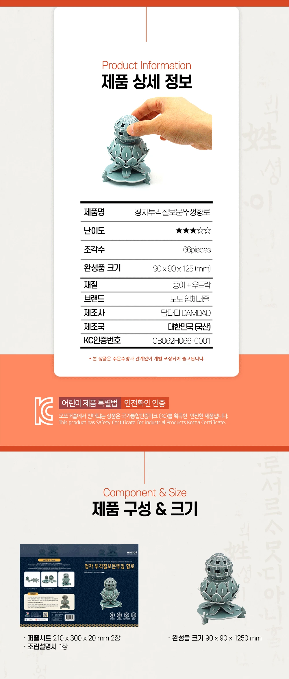 모또 청자 투각칠보문 뚜껑 향로